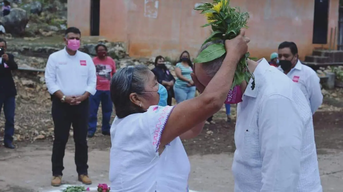 Pueblos originarios le hicieron una limpia